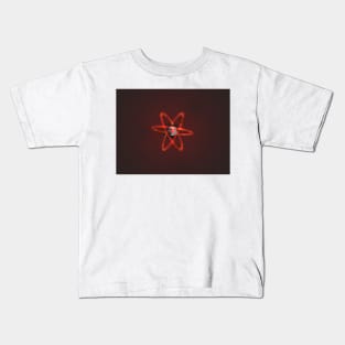Nuclear Red Atom Kids T-Shirt